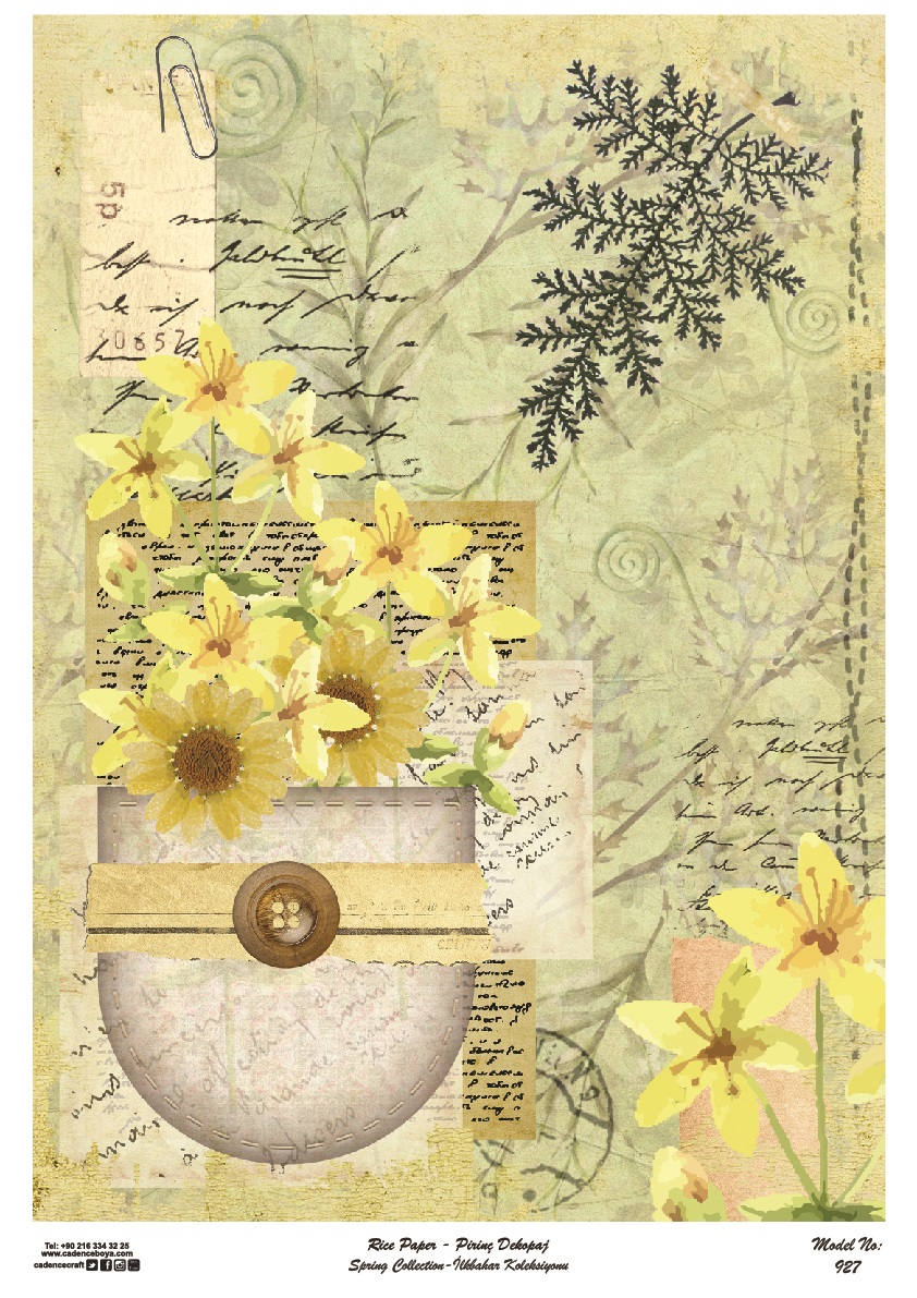 Cadence Pirinç Dekopaj - Model 927