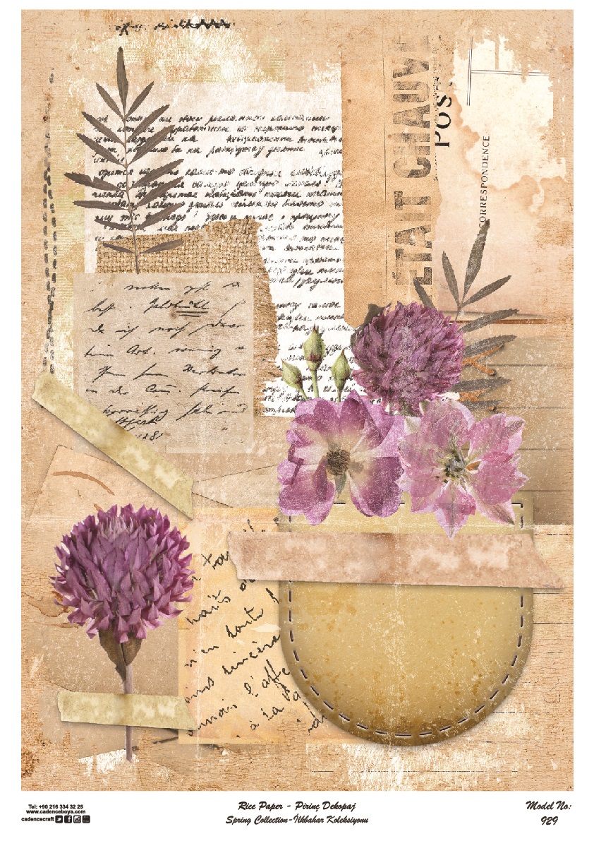 Cadence Pirinç Dekopaj - Model 929