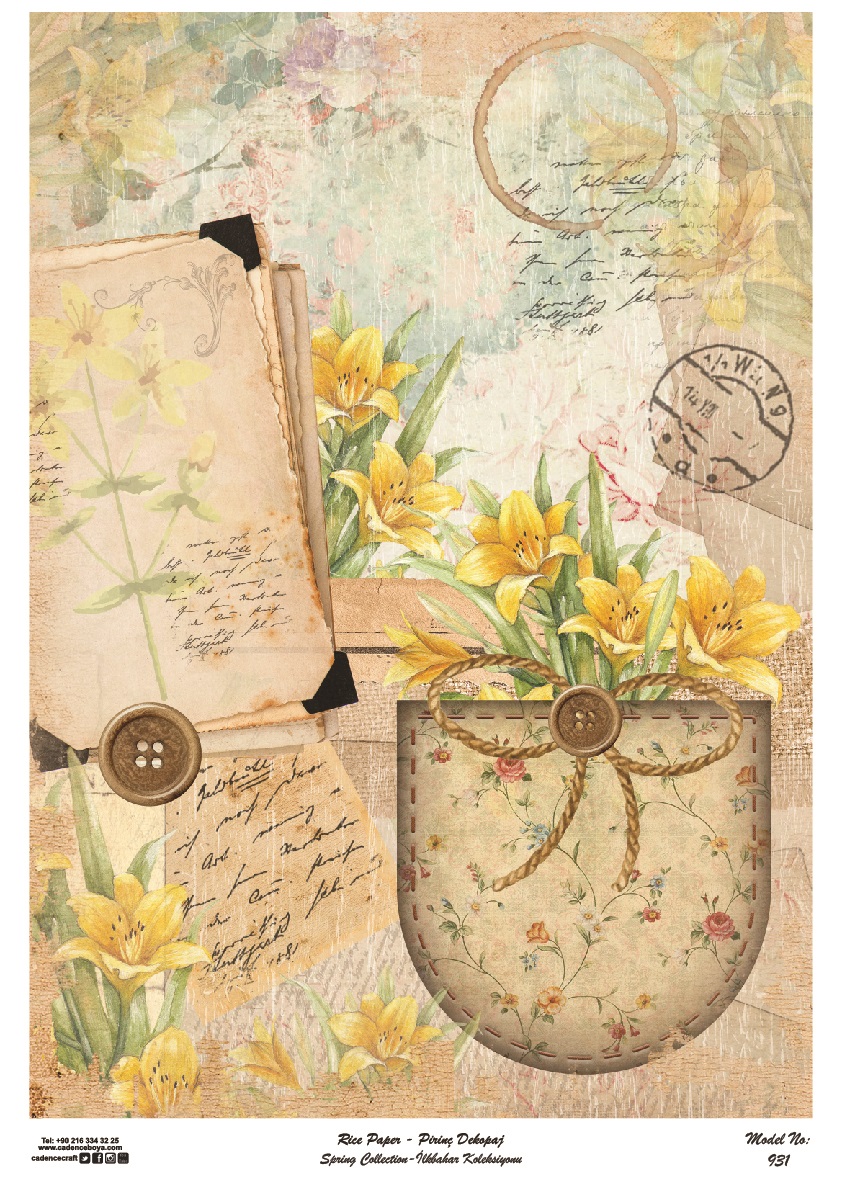 Cadence Pirinç Dekopaj - Model 931