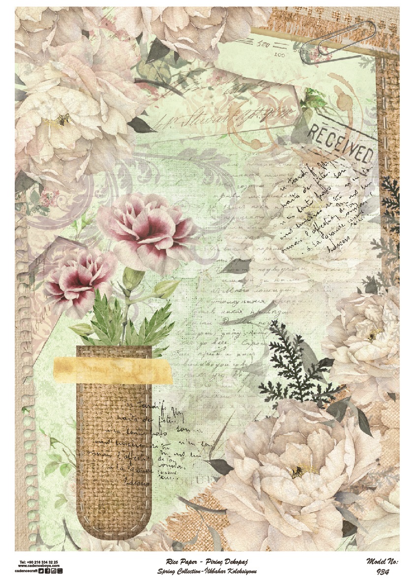 Cadence Pirinç Dekopaj - Model 934