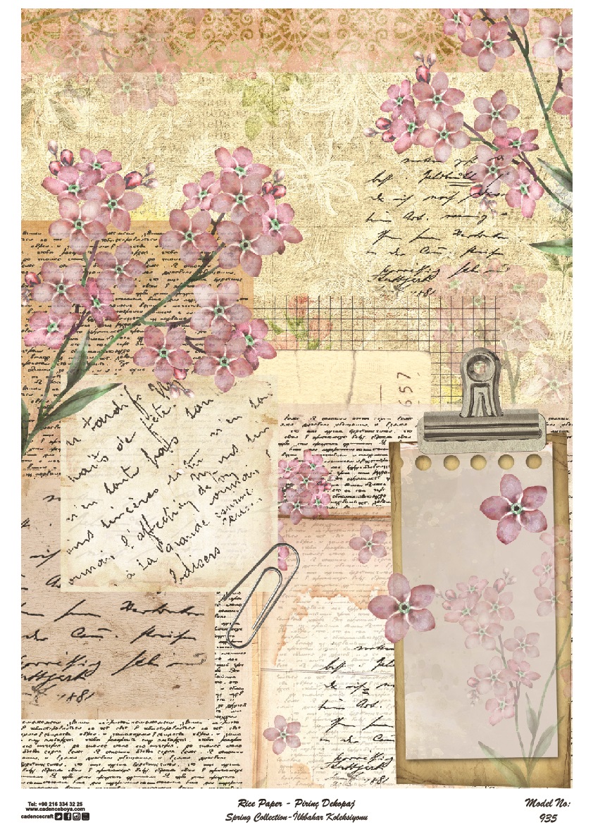 Cadence Pirinç Dekopaj - Model 935