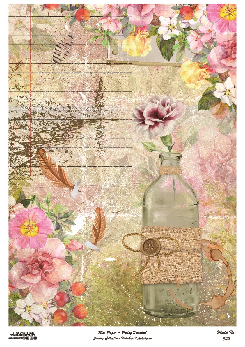 Cadence Pirinç Dekopaj - Model 942
