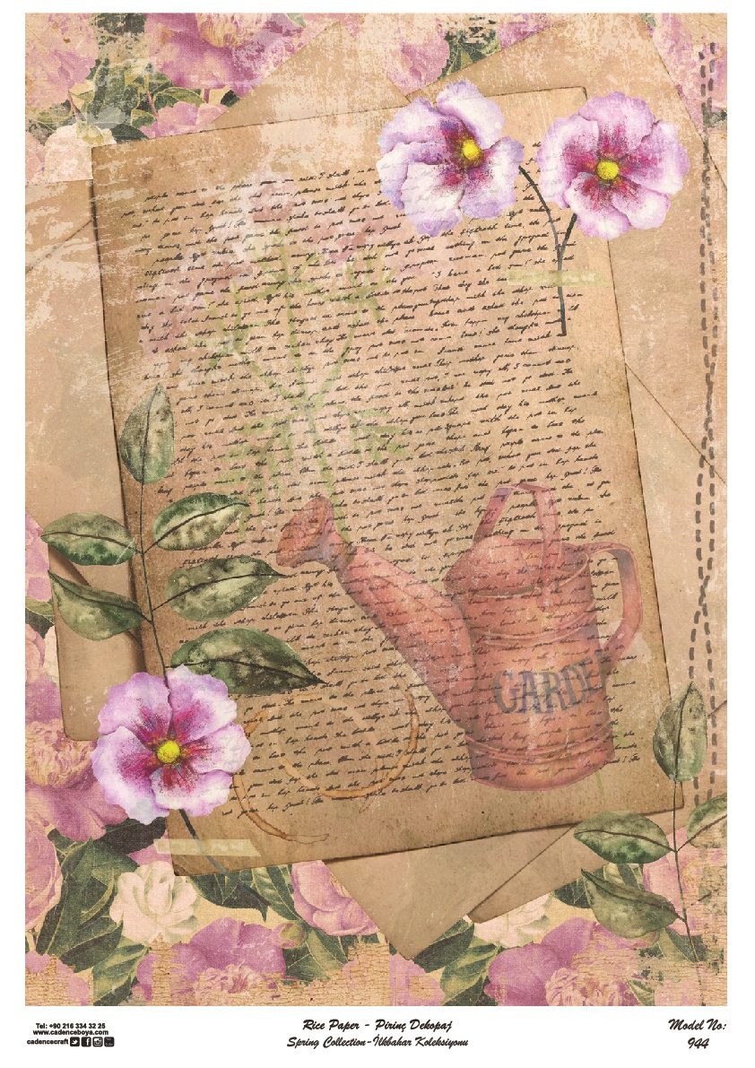 Cadence Pirinç Dekopaj - Model 944