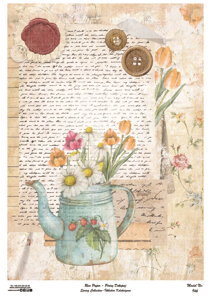 Cadence Pirinç Dekopaj - Model 946