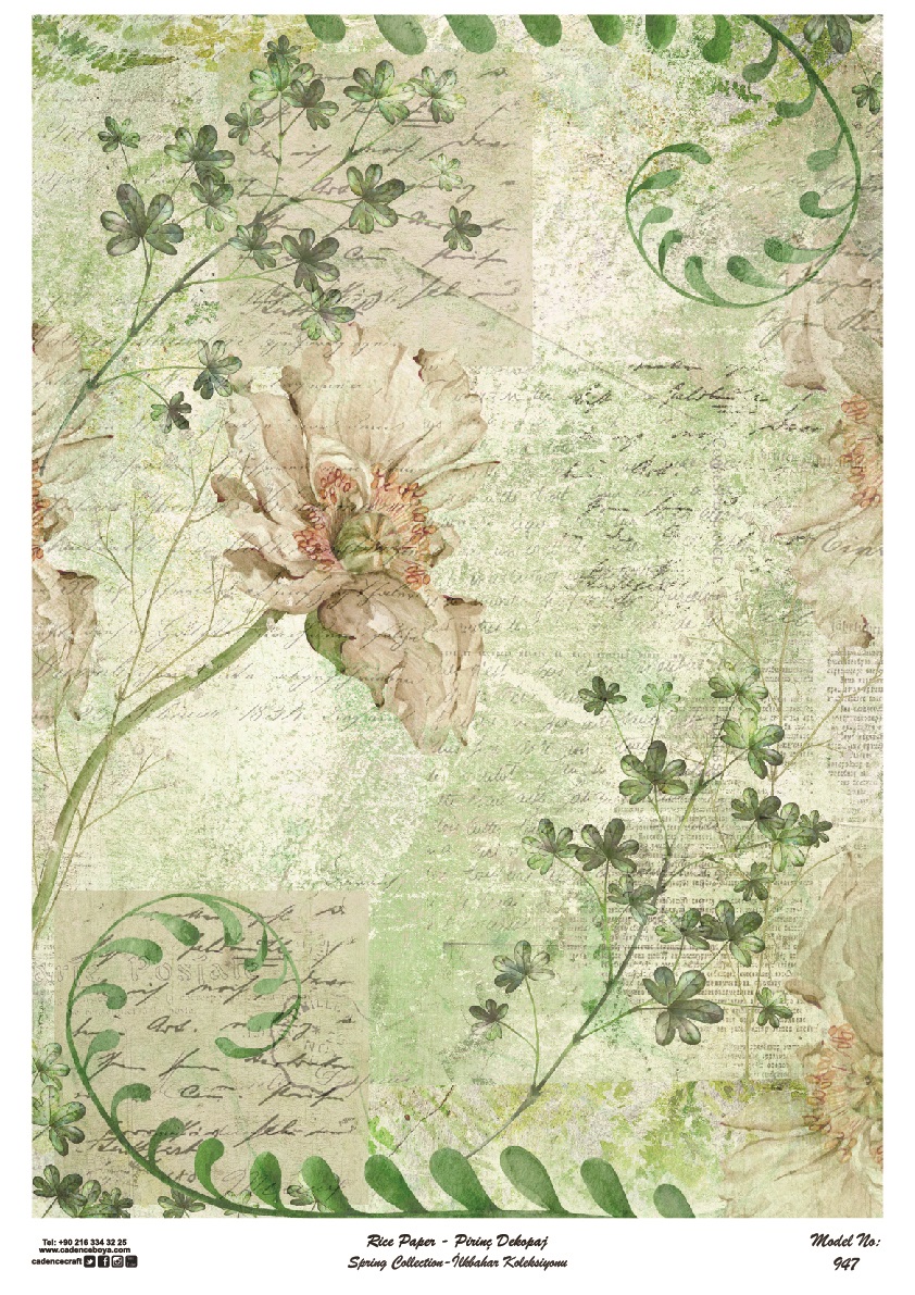 Cadence Pirinç Dekopaj - Model 947