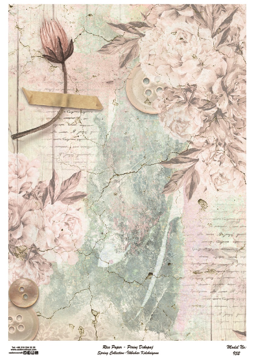 Cadence Pirinç Dekopaj - Model 952