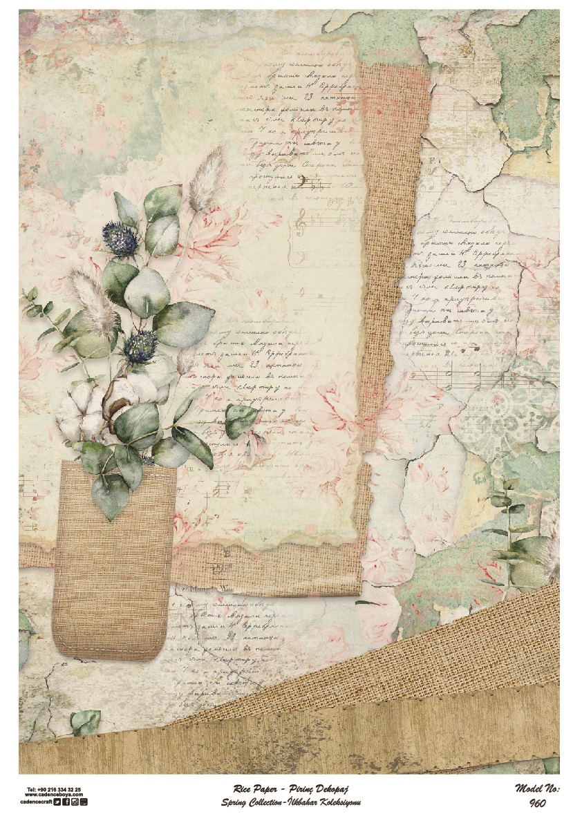 Cadence Pirinç Dekopaj - Model 960