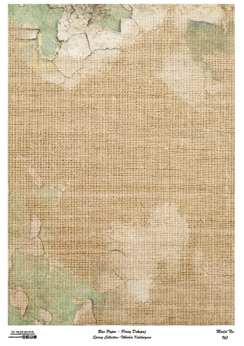 Cadence Pirinç Dekopaj - Model 961