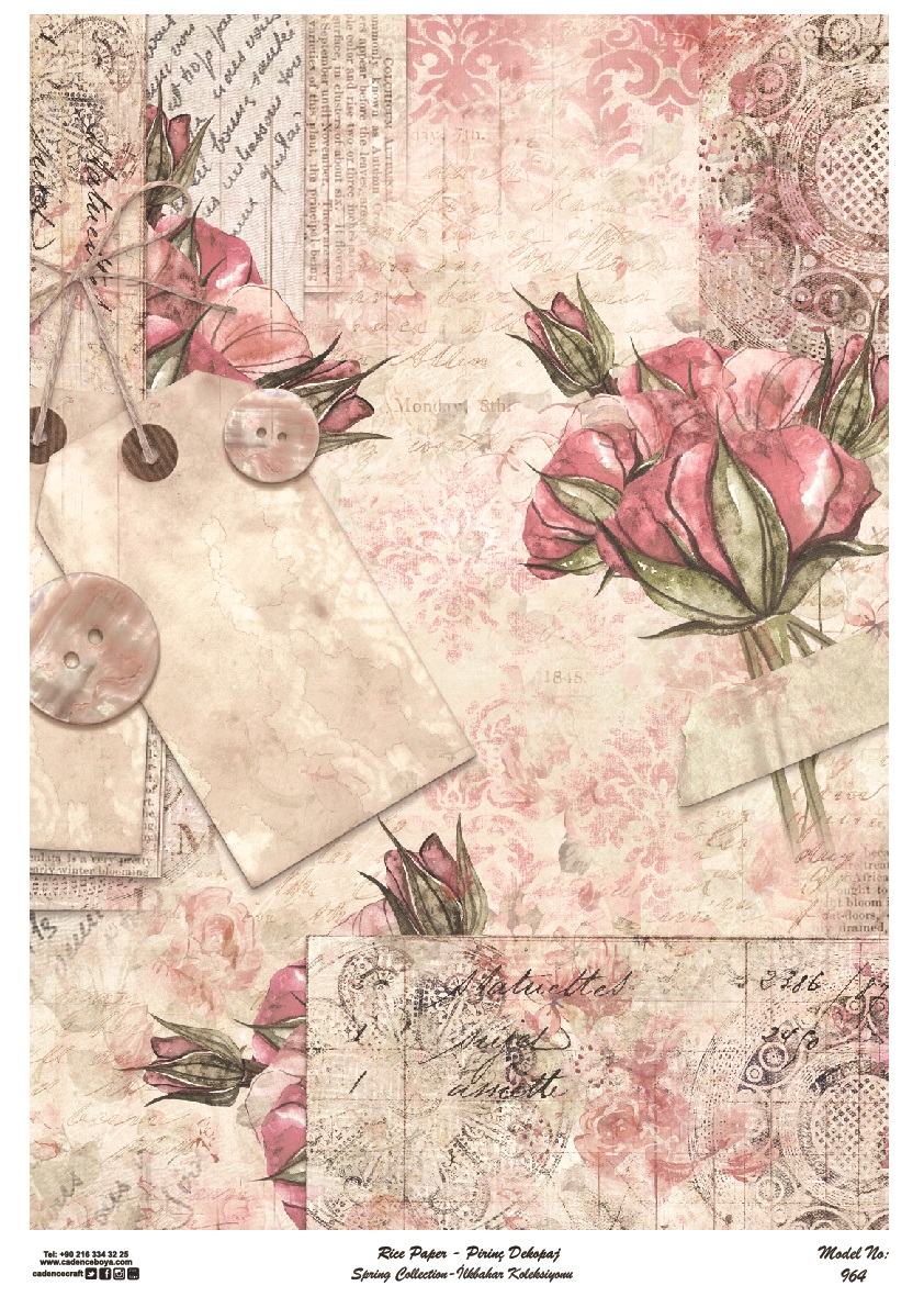 Cadence Pirinç Dekopaj - Model 964