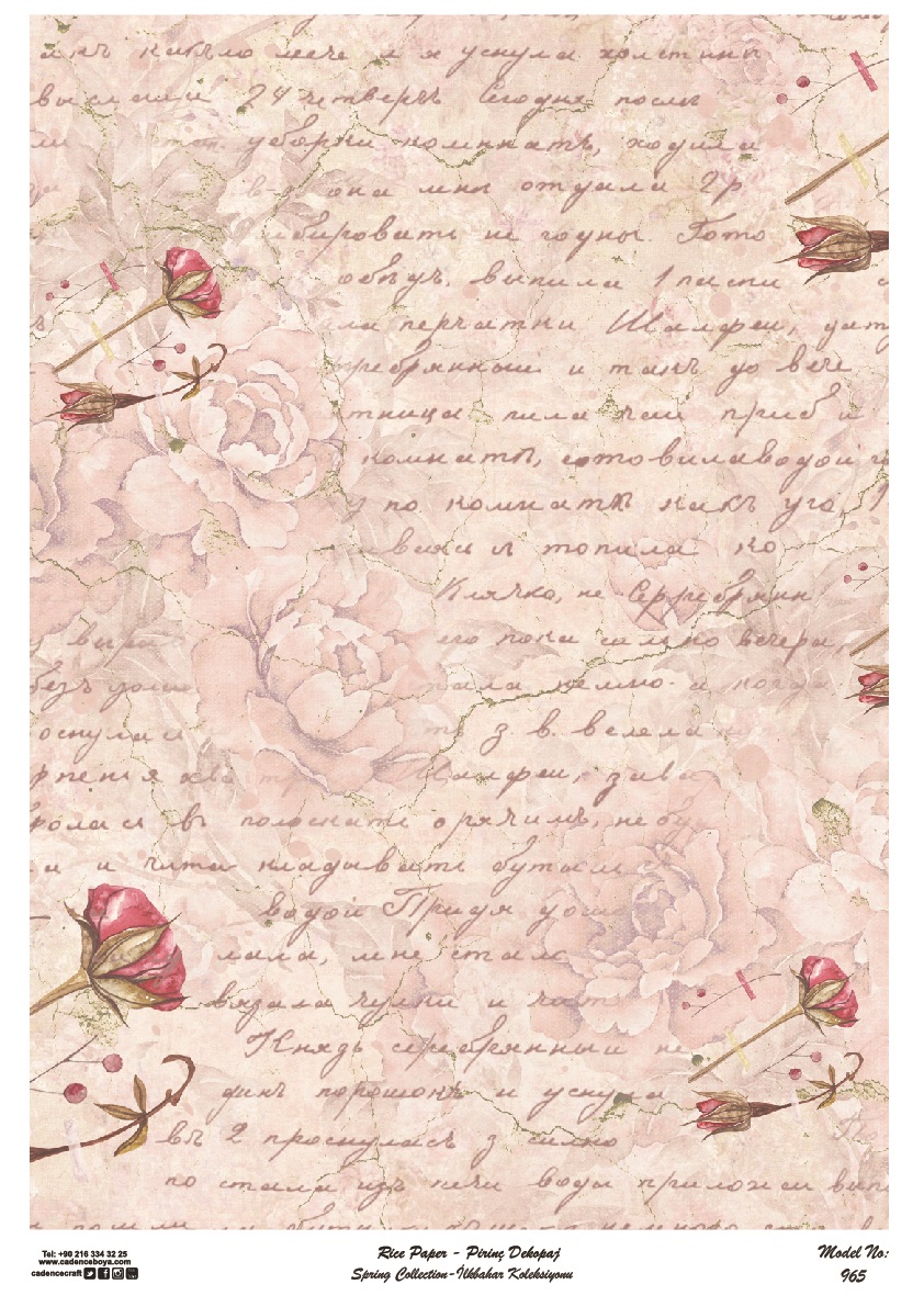 Cadence Pirinç Dekopaj - Model 965