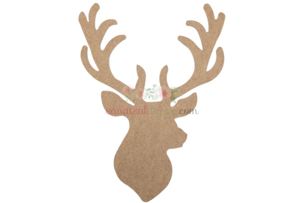 Dekoratif Geyik (MDF Obje)