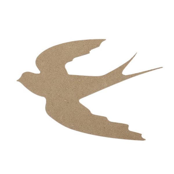 Kırlangıç - (MDF Obje)