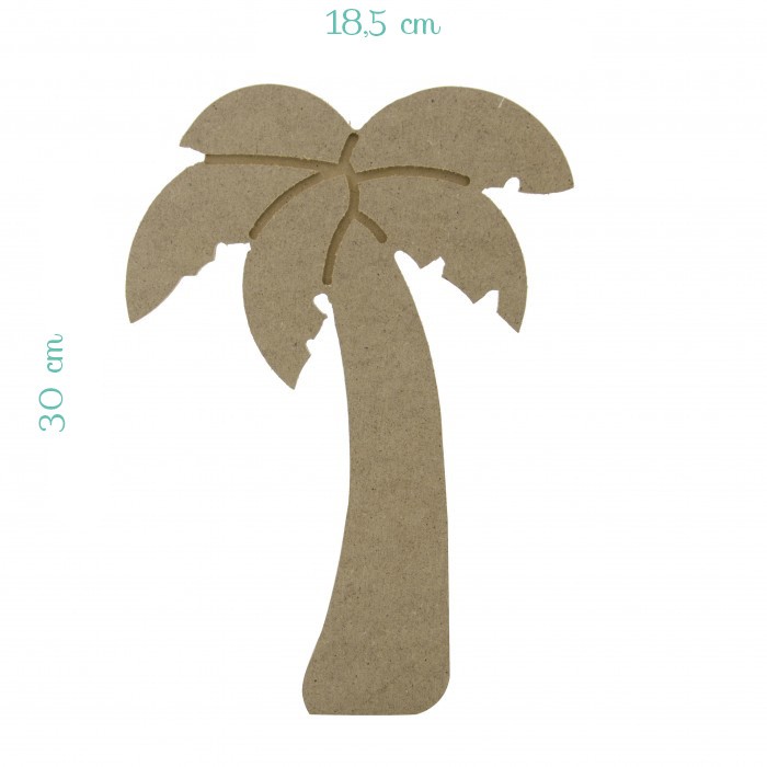 Palmiye Model Ahşap Büyük (MDF)