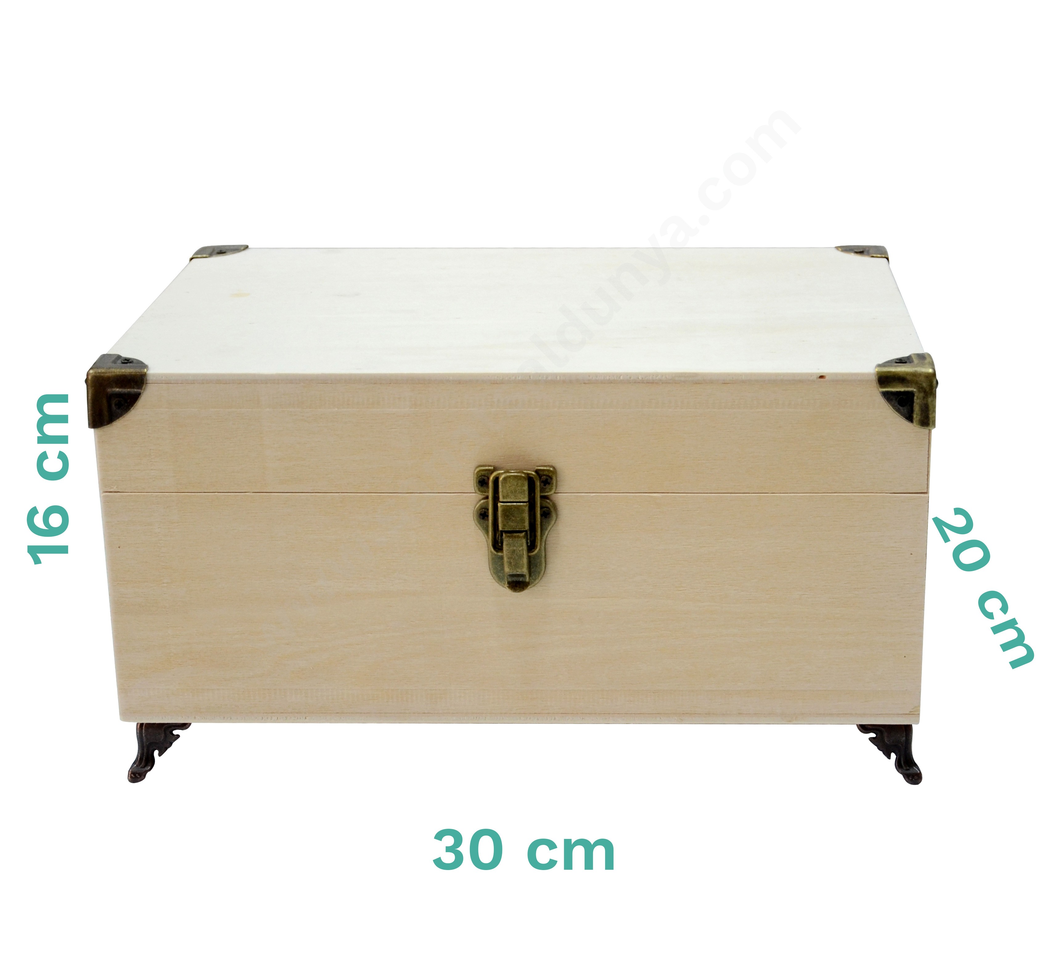 Bizart Kutu Masif Ahşap