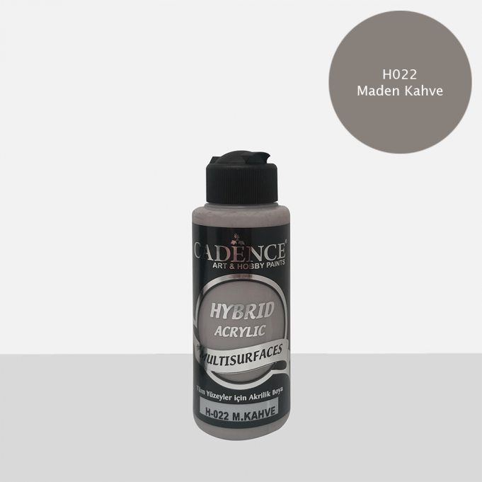 M. Kahve  Cadence Multisurface Akrilik Boya H022 - 120 ML