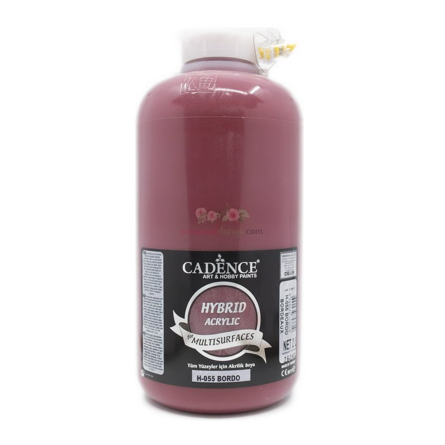 Bordo Cadence Multisurface Akrilik Boya H055 - 2000 ML