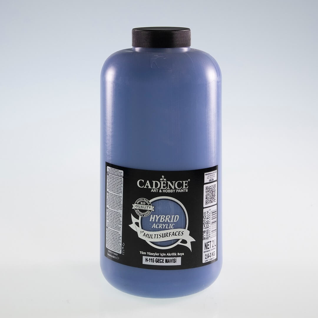 Gece Mavisi Cadence Multisurface Akrilik Boya H115 - 2000 ML