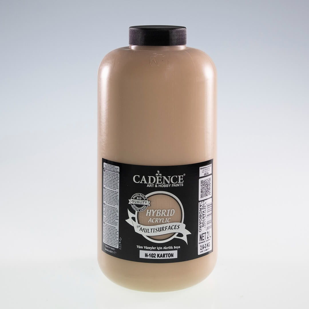Karton Cadence Multisurface Akrilik Boya H102 - 2000 ML