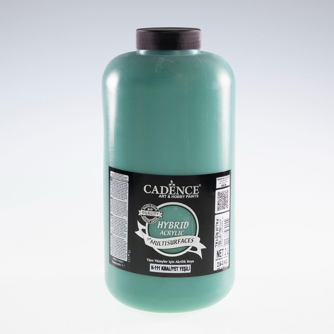 Kraliyet Yeşili Cadence Multisurface Akrilik Boya H111 - 2000 ML