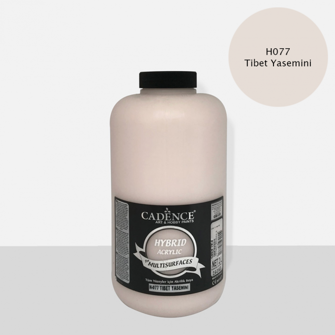Tibet Yasemini Cadence Multisurface Akrilik Boya H077 - 2000 ML