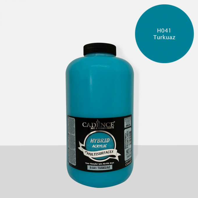 Turkuaz Cadence Multisurface Akrilik Boya H041 - 2000 ML