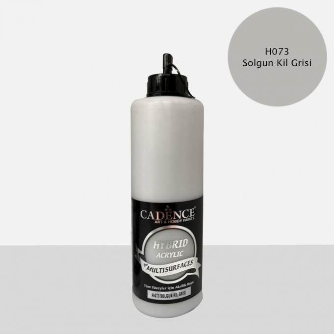 Solgun Kil Grisi Cadence Multisurface Akrilik Boya H073 - 500 ML
