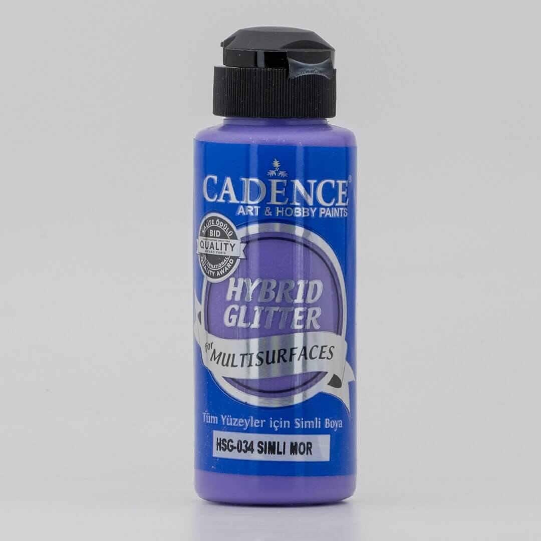Mor Cadence Multisurface Gümüş Simli Akrilik Boya HSG034 - 120 ML