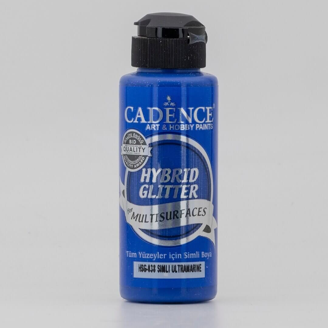 Ultramarine Cadence Multisurface Gümüş Simli Akrilik Boya HSG038 - 120 ML