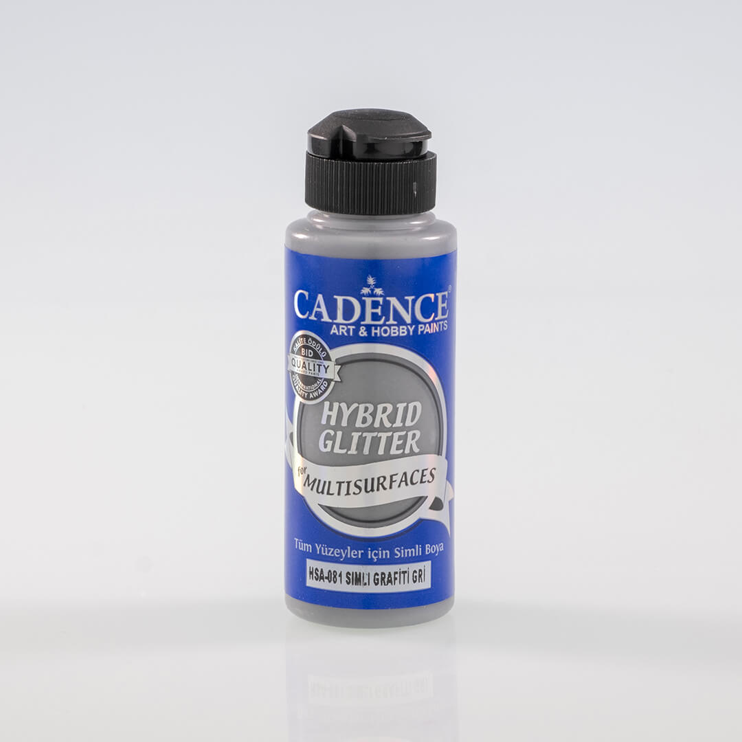 Grafiti Gri Cadence Multisurface Altın Simli Akrilik Boya HSA081 - 120 ML