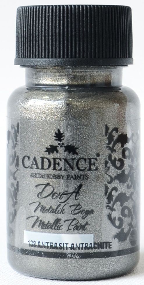 Antrasit Cadence Dora Metalik Boya 50ML(cc) 138