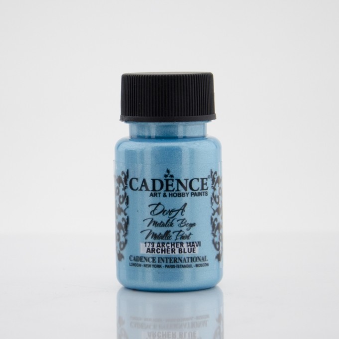 Archer Mavi Rengi Dora Metalik Boya 50 ml (cc) -179