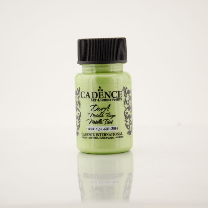 Kivi Yeşil Rengi Dora Metalik Boya 50 ml (cc) -194
