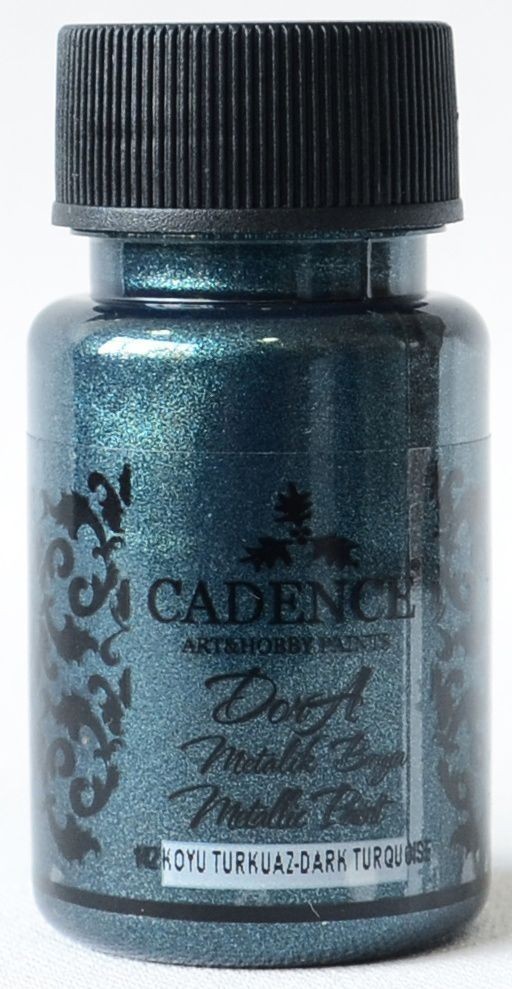 Koyu Turkuaz Cadence Dora Metalik Boya 50ML(cc) 142