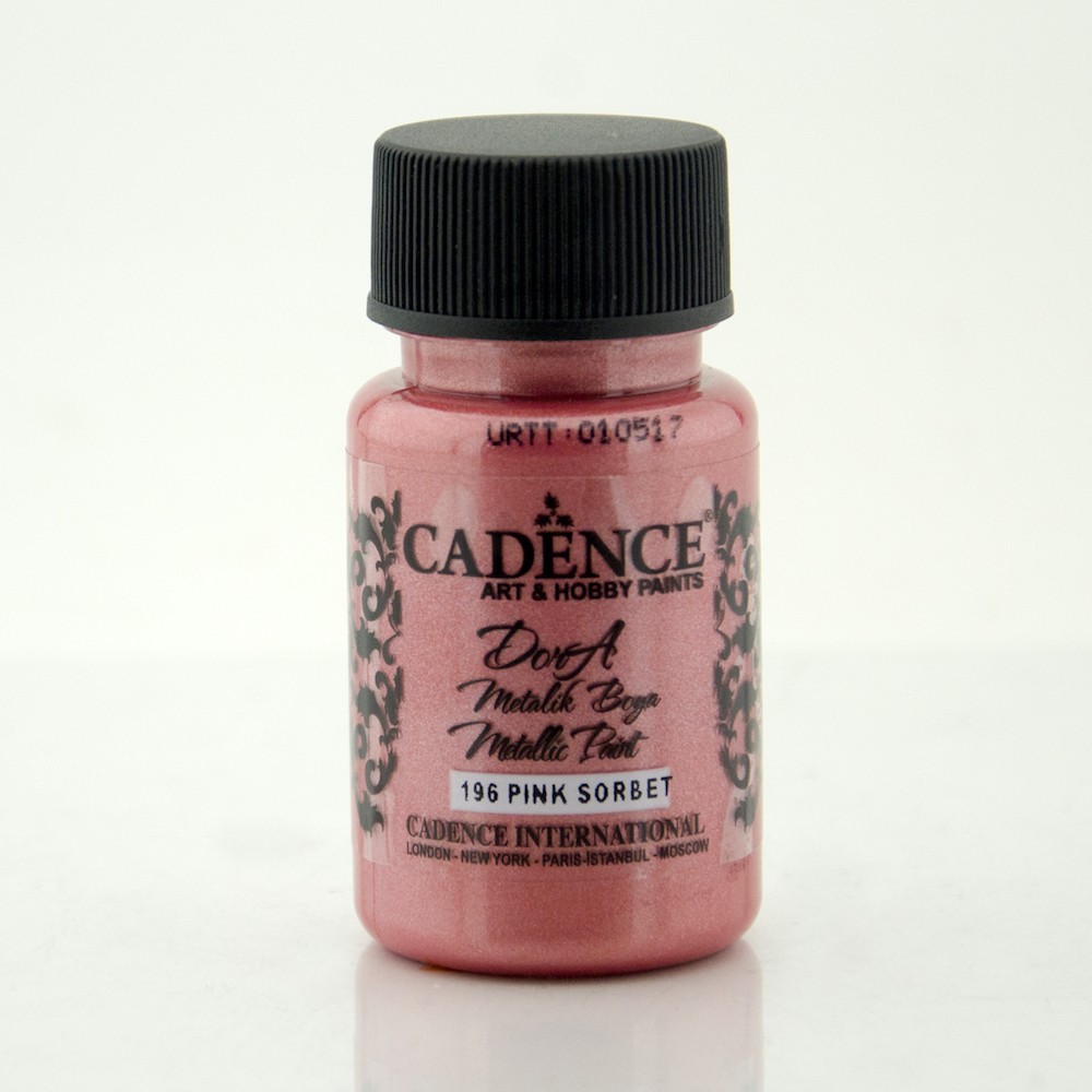 Pink Sorbet Cadence Dora Metalik Boya 50ML(cc) 196