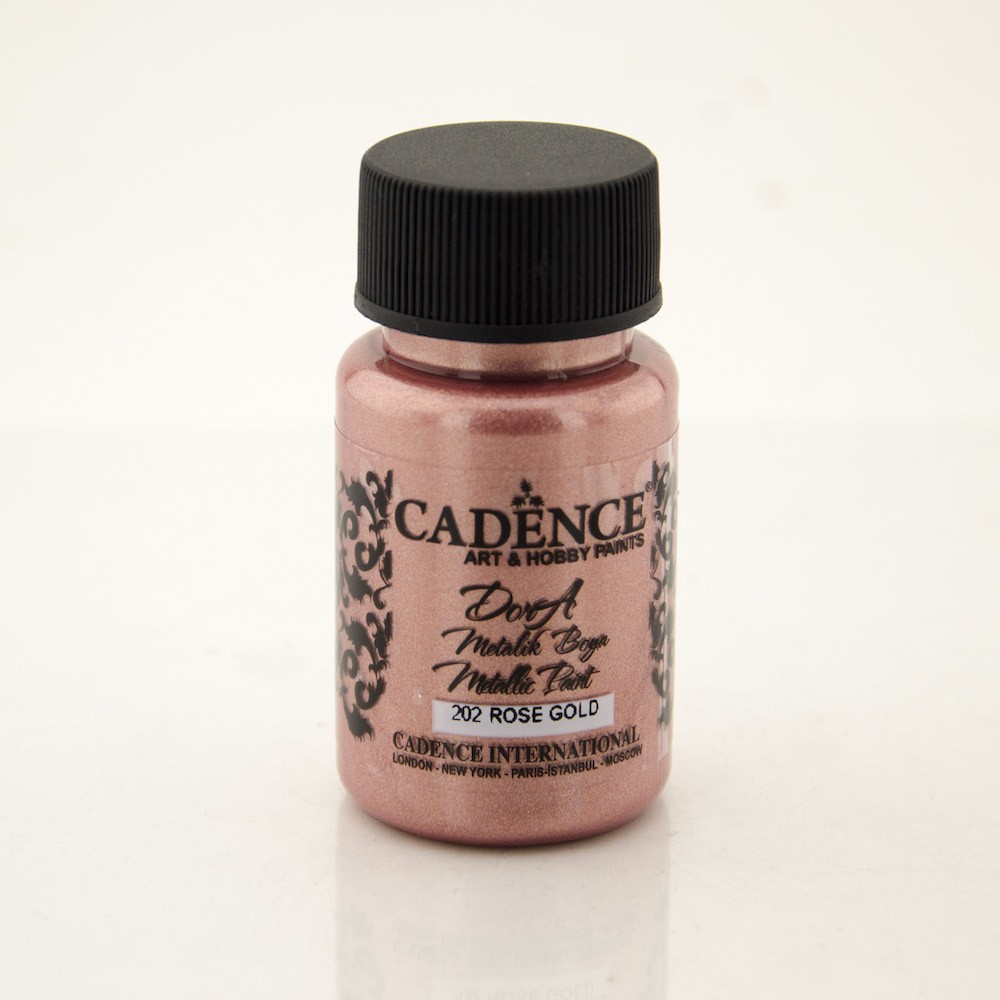 Rose Gold Cadence Dora Metalik Boya 50ML(cc) 202