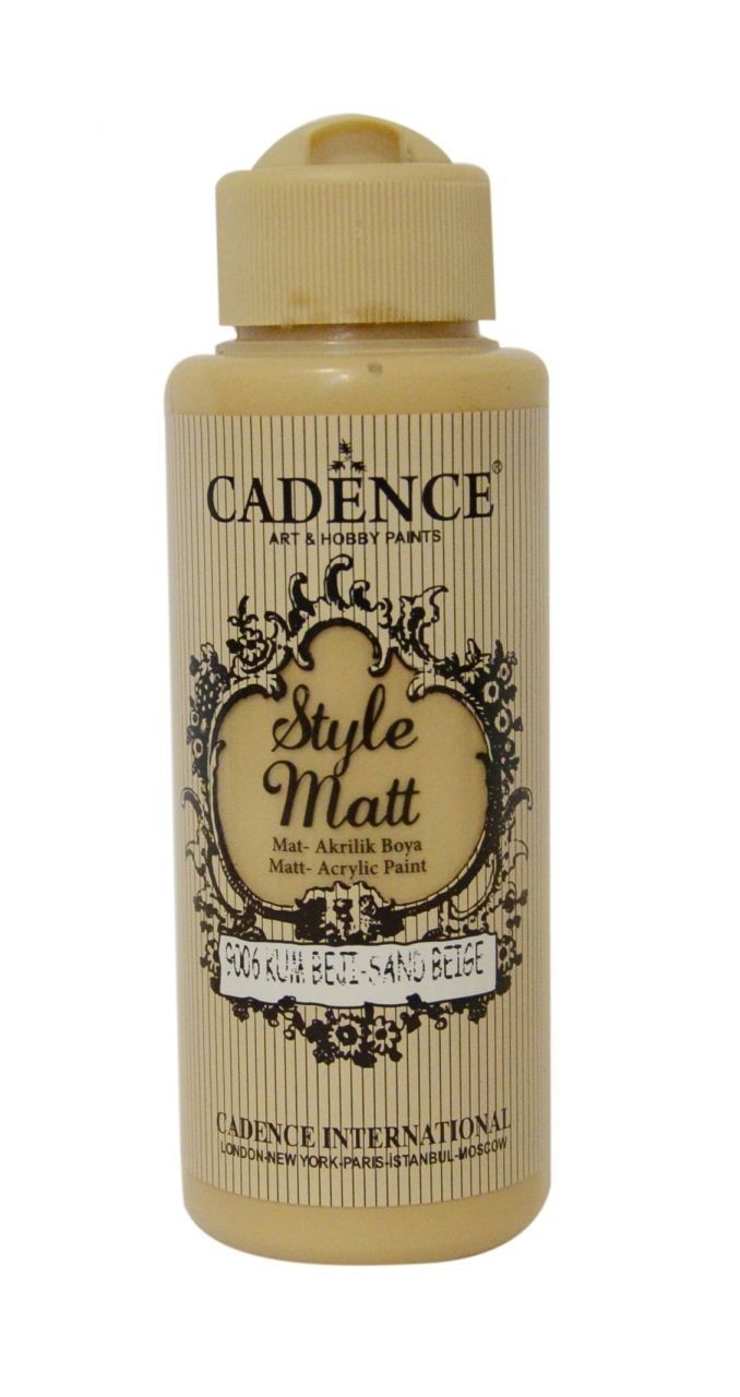 S9006 Kum Beji Mat Akrilik Boya - 120ML