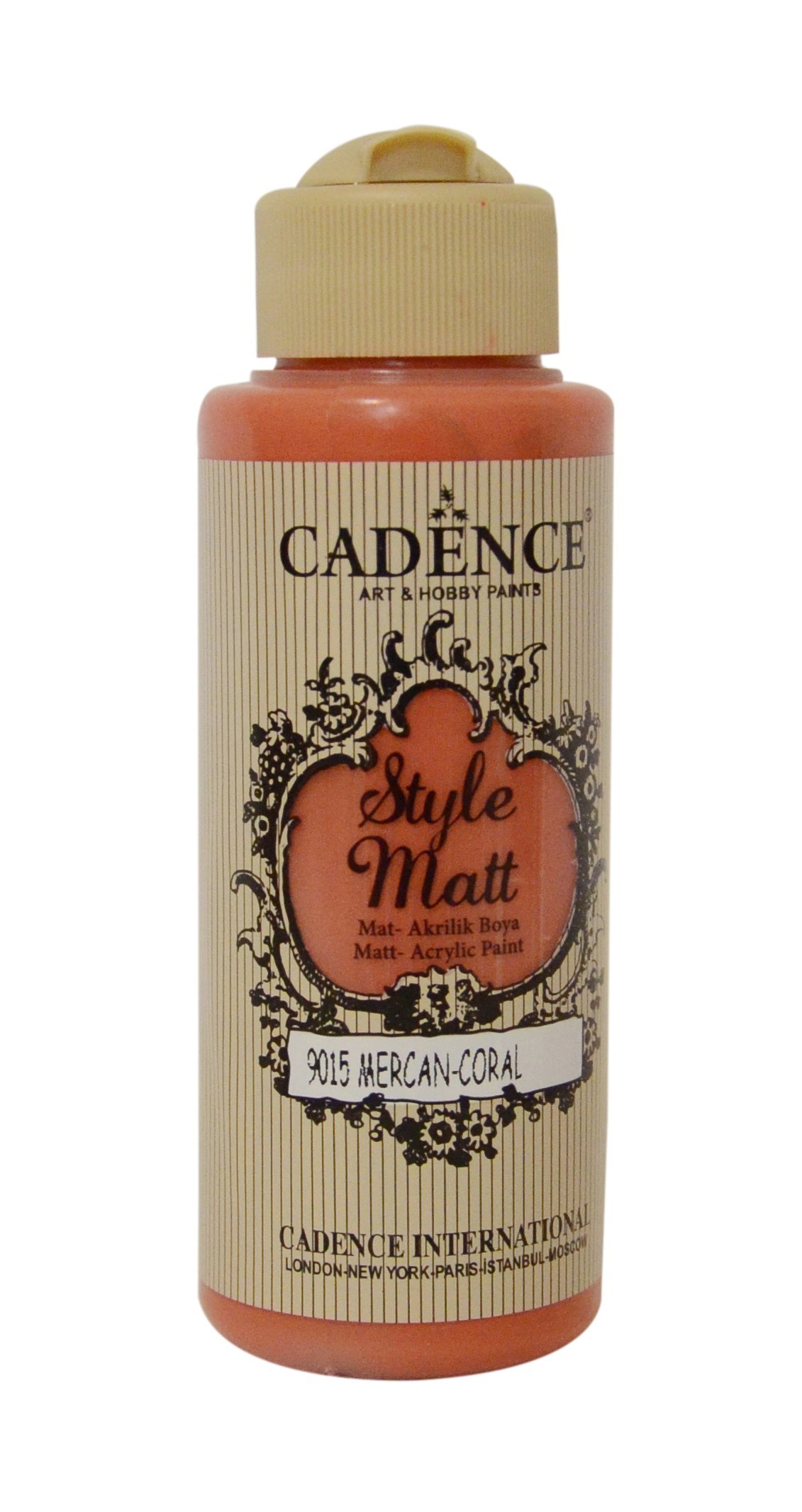 S9015 Mercan Mat Akrilik Boya - 120ML