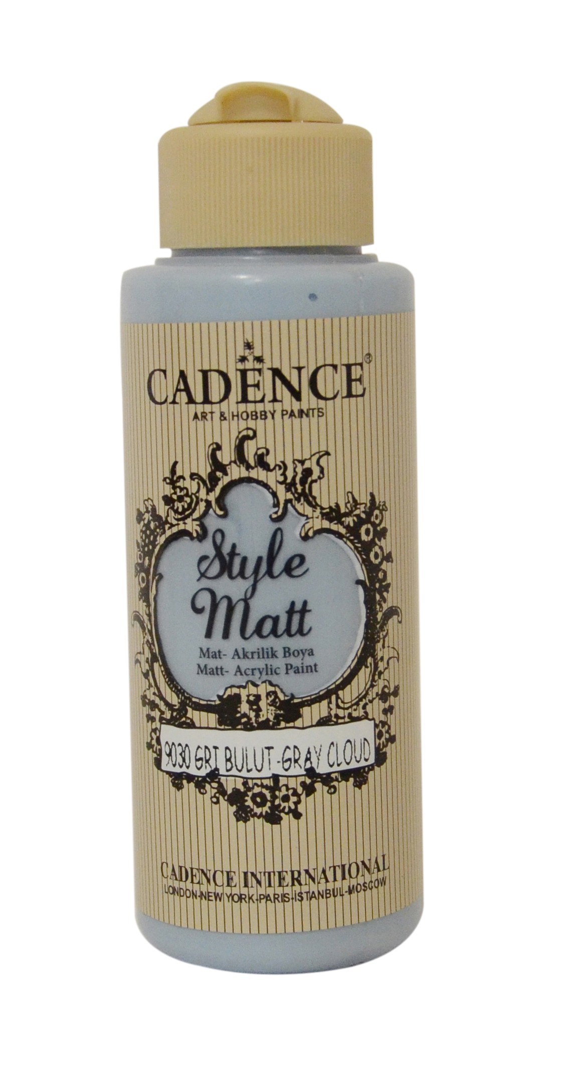 S9030 Gri Bulut Mat Akrilik Boya - 120ML