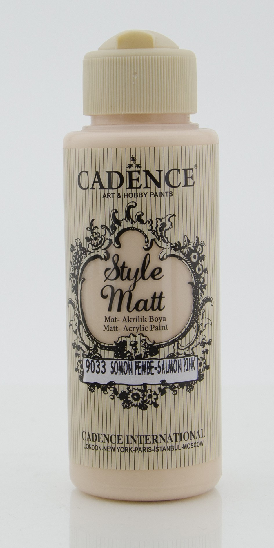 S9033 Somon Pembe Mat Akrilik Boya - 120ML
