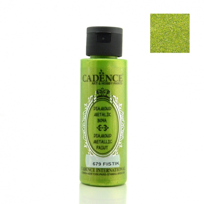 679 Fıstık Yeşili Diamond Metalik Boya