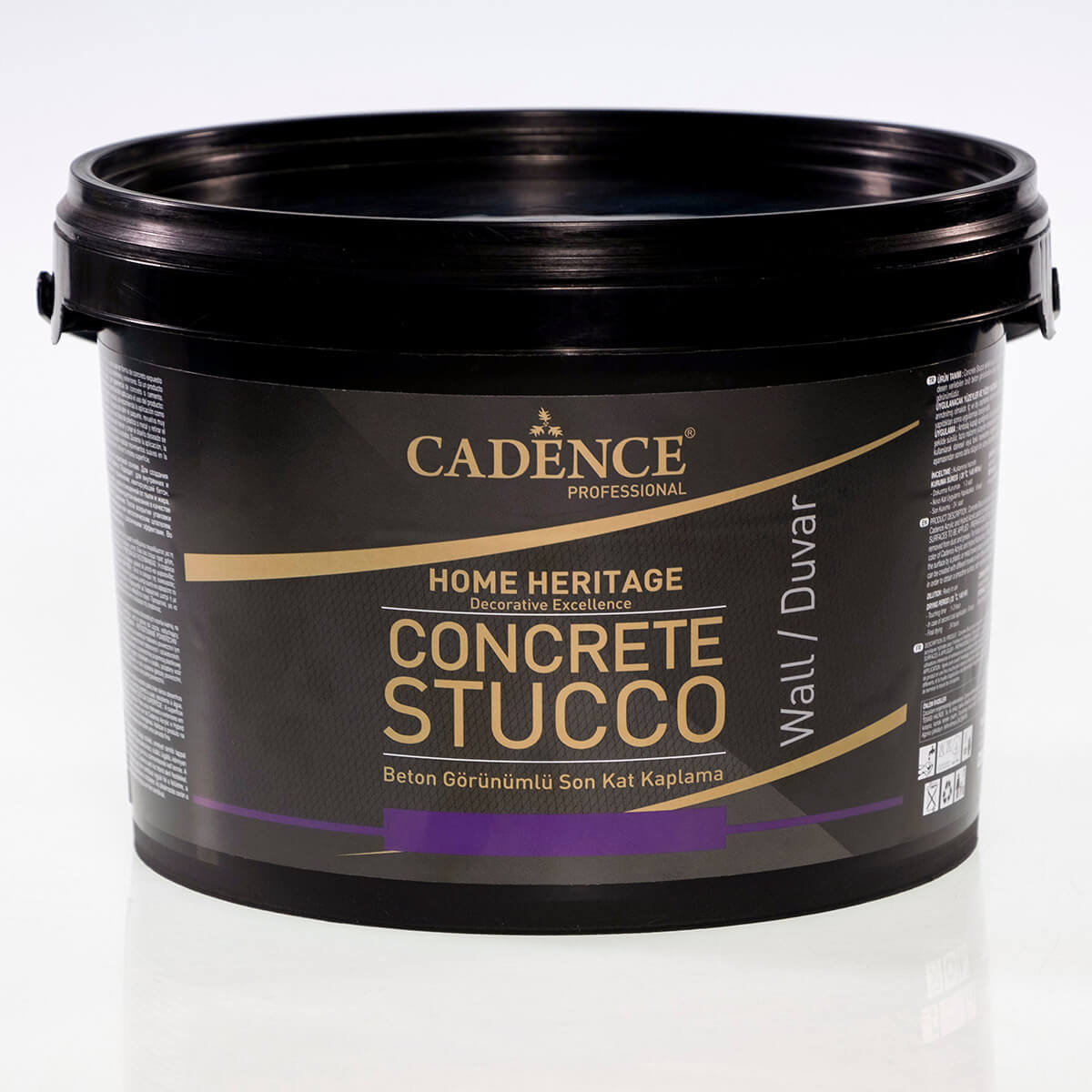 Cadence Duvar Kaplama Boyası - Kalın Gri 3kg