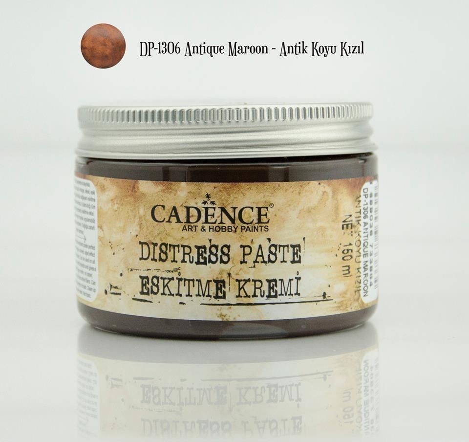 DP1306 Antik Koyu Kızıl - Eskitme Kremi - 150ML
