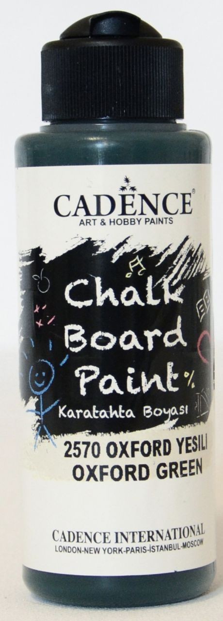 Oxford Yeşili Cadence Kara Tahta Boyası 120ML 2570