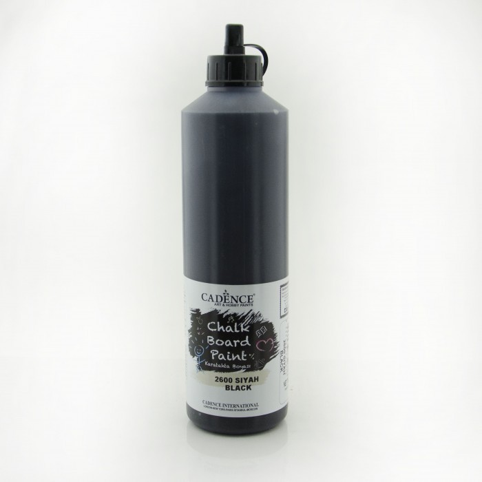 Siyah Cadence Kara Tahta Boyası 2600 750ML