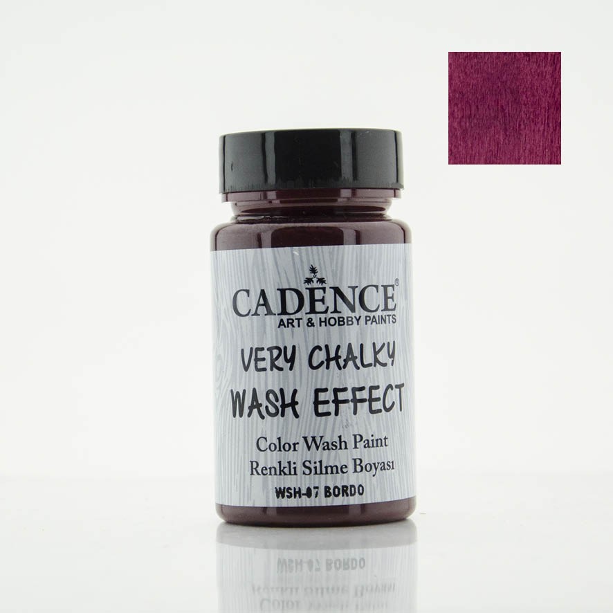 Cadence Very Chalky Wash Effect WSH07 - Bordo