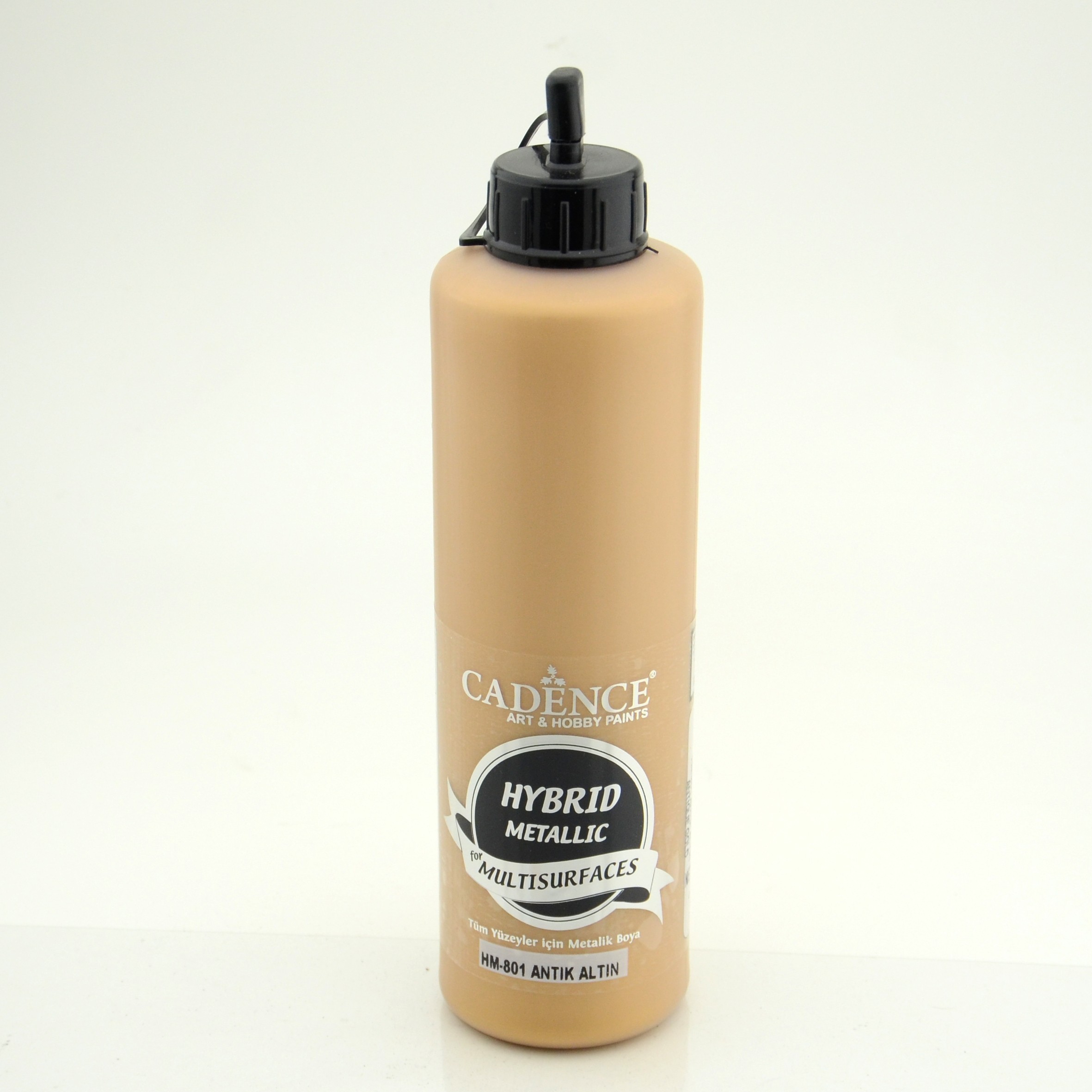 Antik Altın Cadence Metalik Multisurface Akrilik Boya HM801 500ML 