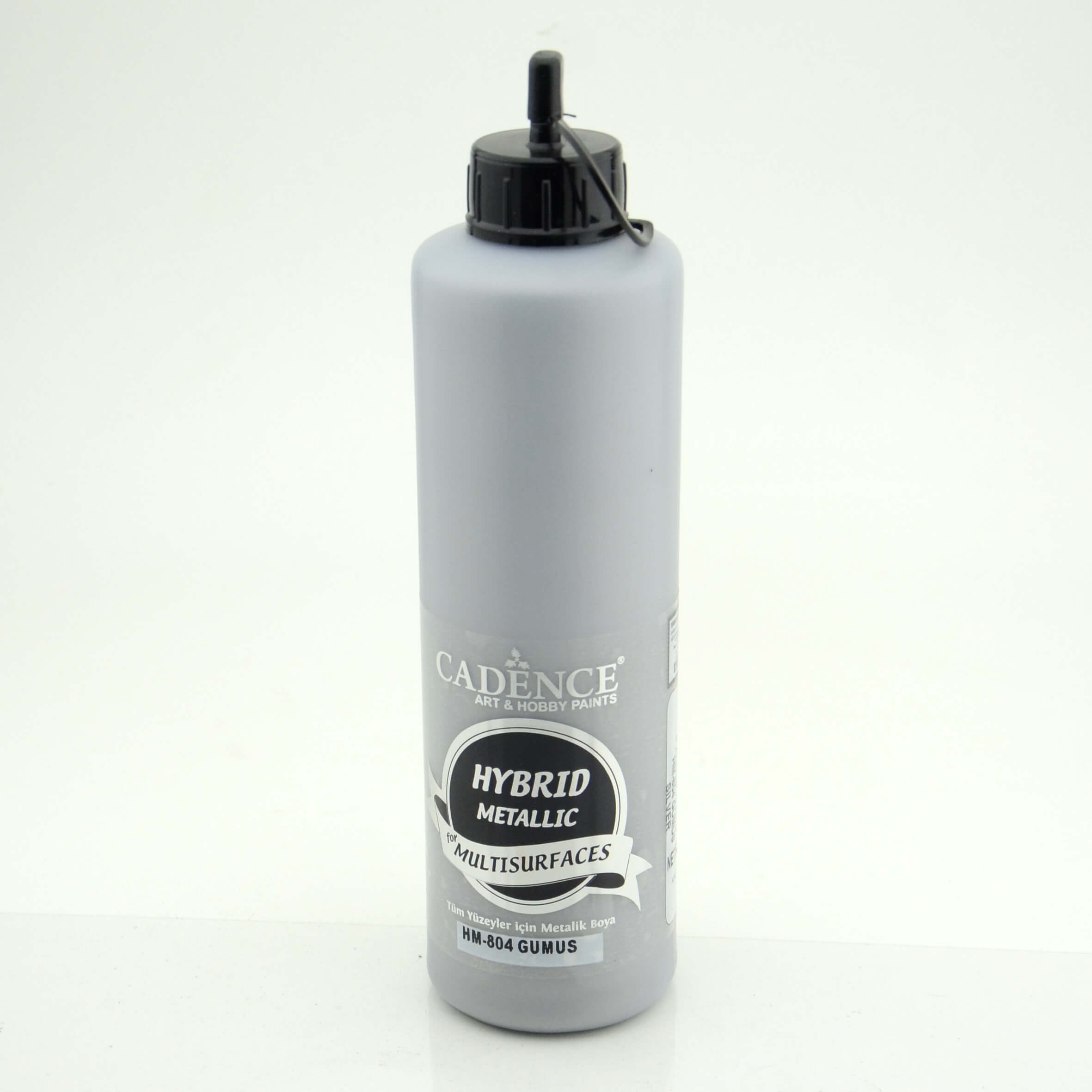 Gümüş Cadence Metalik  Multisurface Akrilik Boya H804  500ML