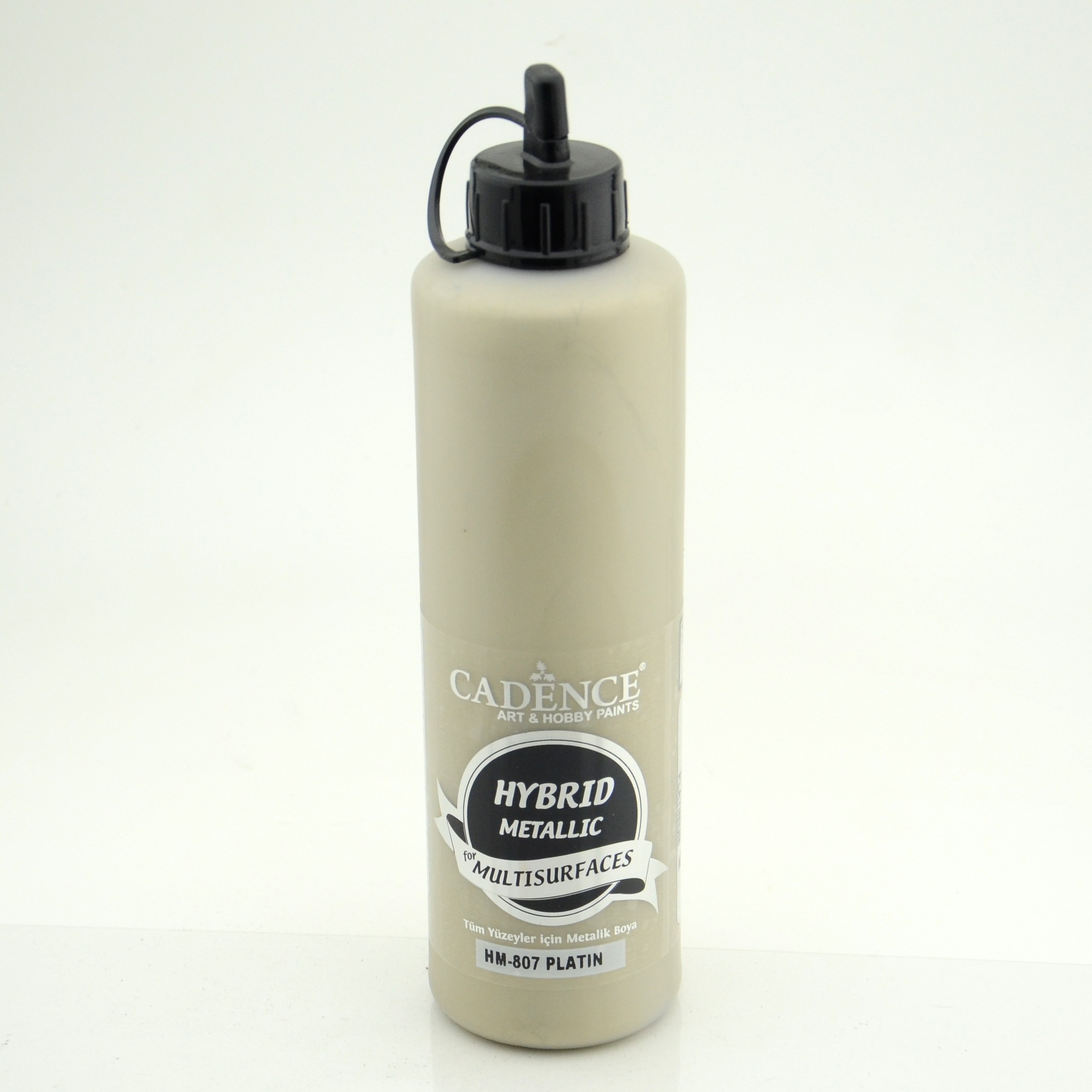 Platin Cadence Metalik  Multisurface Akrilik Boya H807 500ML