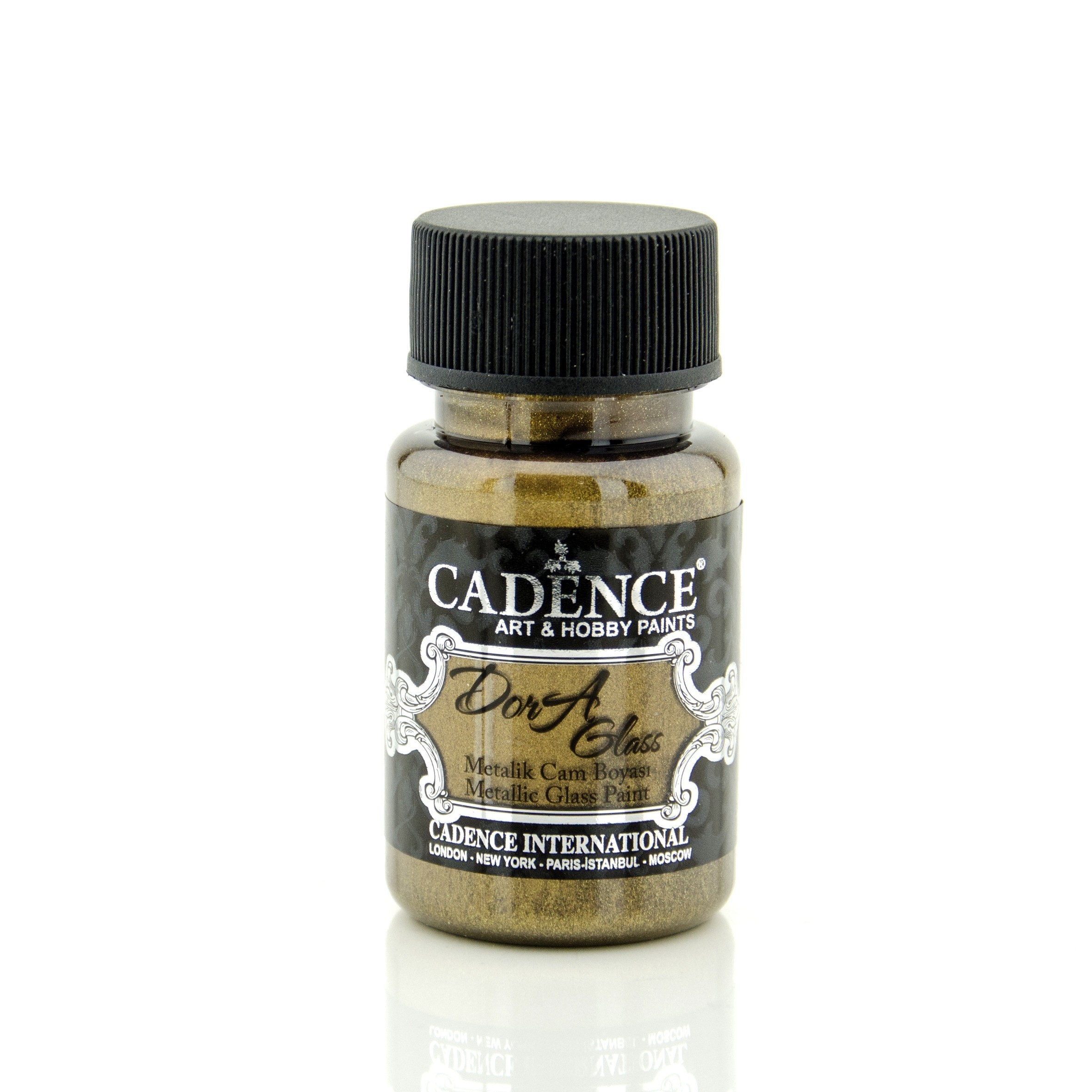 Dora Glass Peridot Altın Renk Cam Boyası Cadence