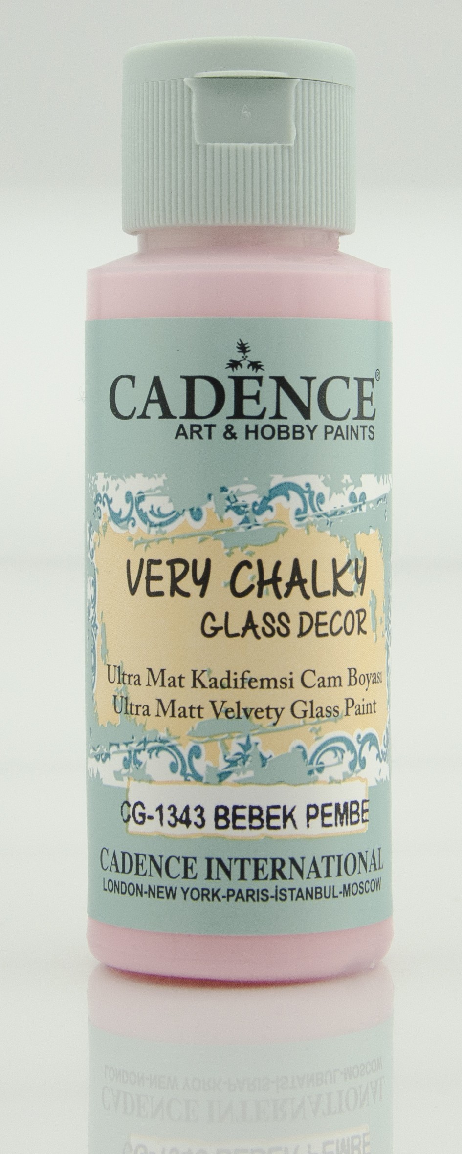 CG1343 Bebek Pembe Very Chalky Cam Boyası